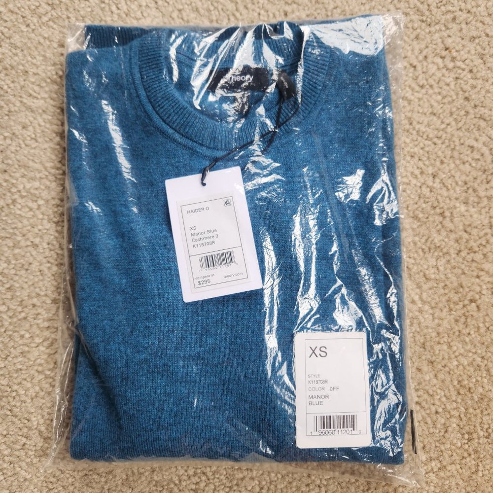 NWT Theory 100% Cashmere Sweater - Picture 2 of 12